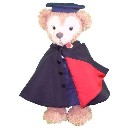 ダッフィー ぬいぐるみ 服 コスチューム Sサイズ 初期の制服風 ダッフィーのコスプレ服 衣装 東京家政学院 学生服