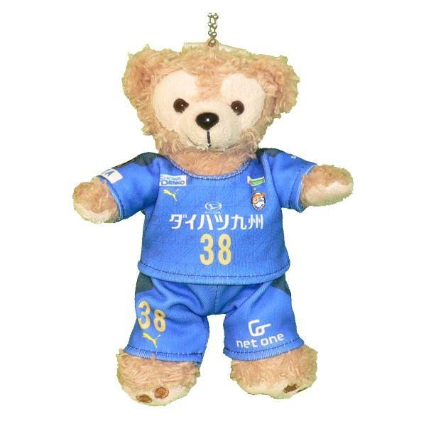 ダッフィー 服 ぬいバサイズ 大分の2020年のユニフォーム風 ダッフィーのコスプレ服 衣装 サッカー 番号ネーム指定可