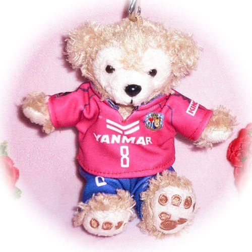 ダッフィー 服 ストラップサイズ 大阪のチームユニフォーム風 ダッフィーのコスプレ服 衣装 サッカー 番号ネーム指定可
