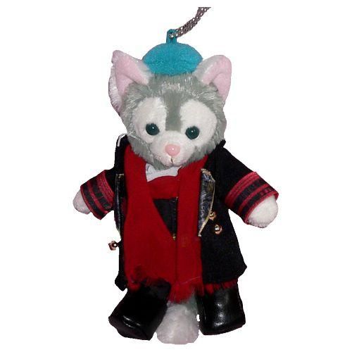 ジェラトーニ ぬいバサイズ 着せ替え服  加州清光風 ジェラトーニのコスプレ衣装 コスチューム 着物 刀剣乱舞 ぬいぐるみバッジ